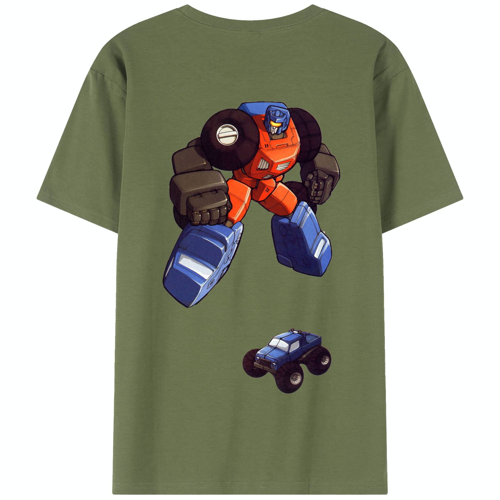 （画像用）  綿100％半袖Tシャツ（背面プリント）
